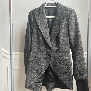 Smythe Linen/Wool Blend Equestrian Blazer